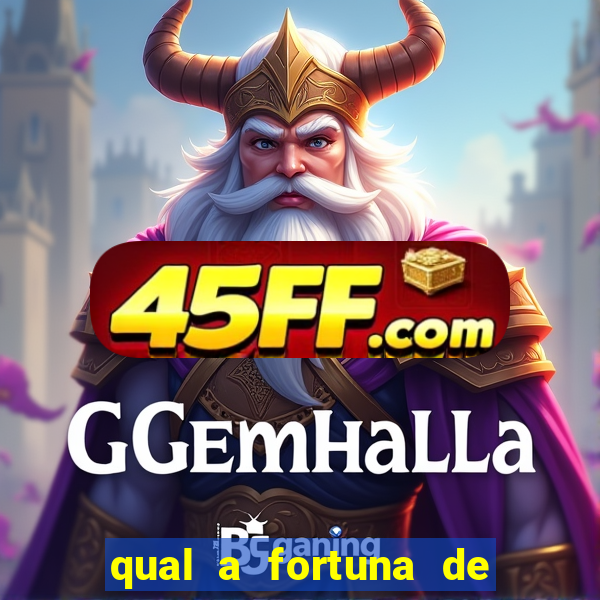qual a fortuna de denilson show